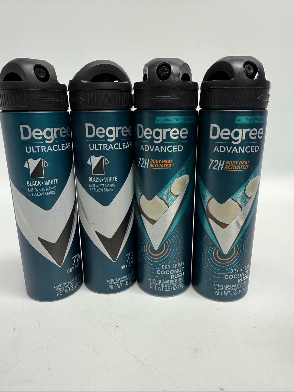 Degree Advanced/Ultraclear Dry Spray Antiperspirant - Teal Black
